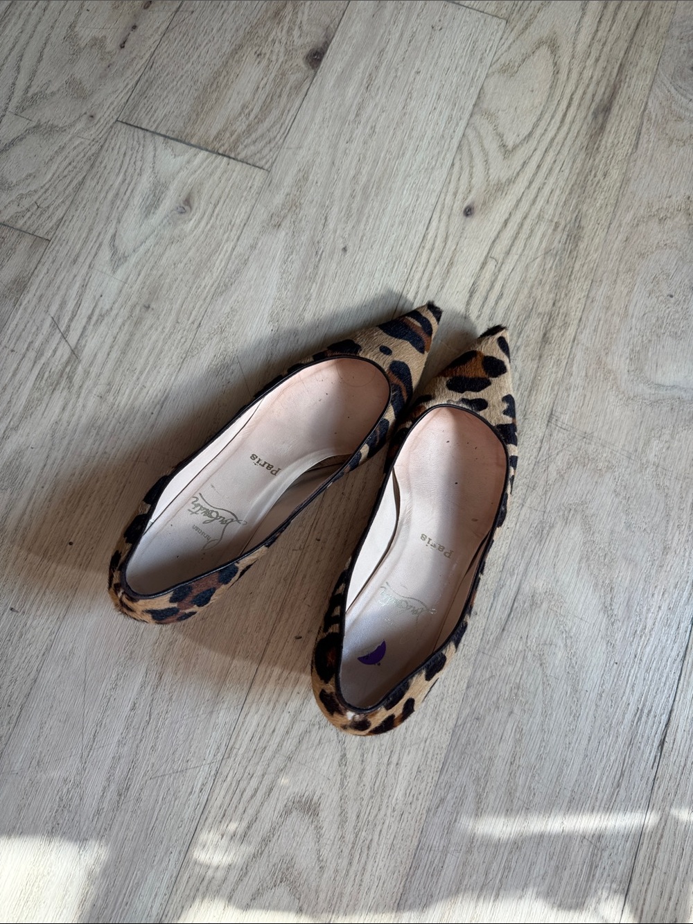 Leopard Print Pointed Toe Women’s Heel